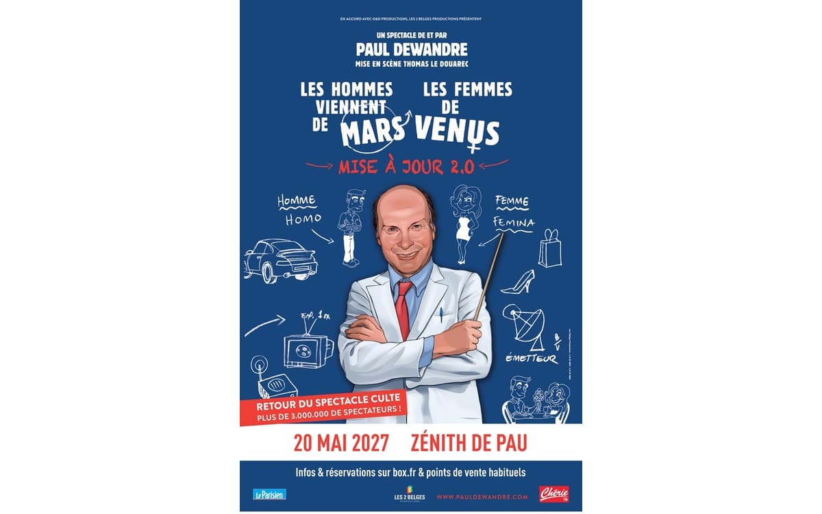 Illustration de l'événement : LES HOMMES VIENNENT DE MARS, LES FEMMES DE VENUS