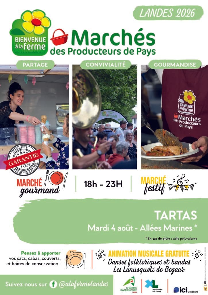 Illustration de l'événement : Marché des Producteurs de Pays de Tartas