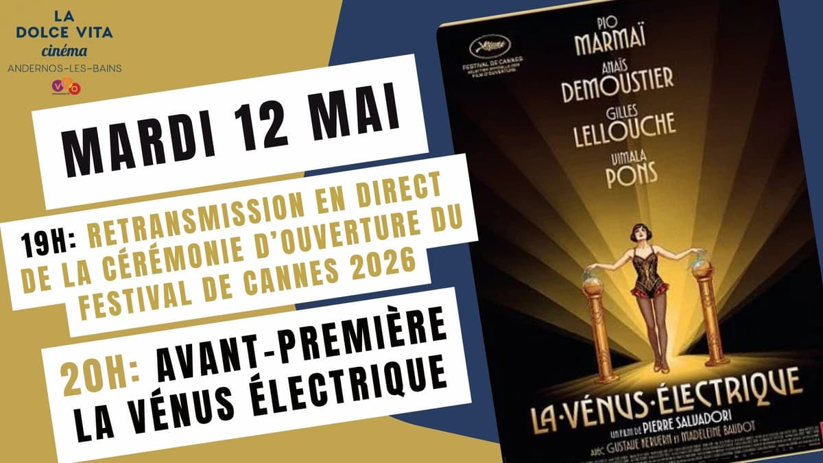 Illustration de l'événement : Cérémonie d'ouverture du 79ème Festival de Cannes au cinéma La Dolce Vita