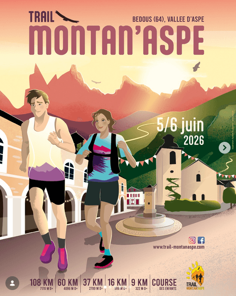 Illustration de l'événement : Trail Montan'Aspe