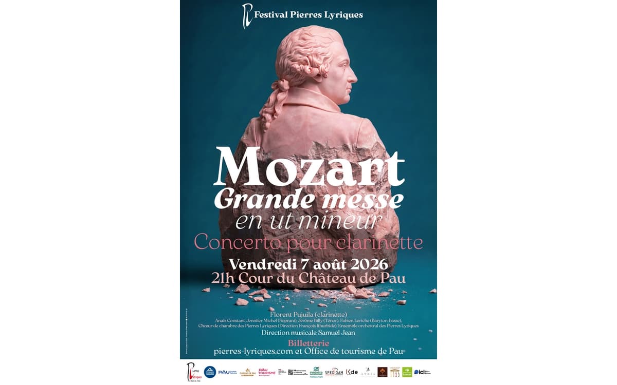 Illustration de l'événement : Mozart : Concerto pour clarinette et Grande Messe