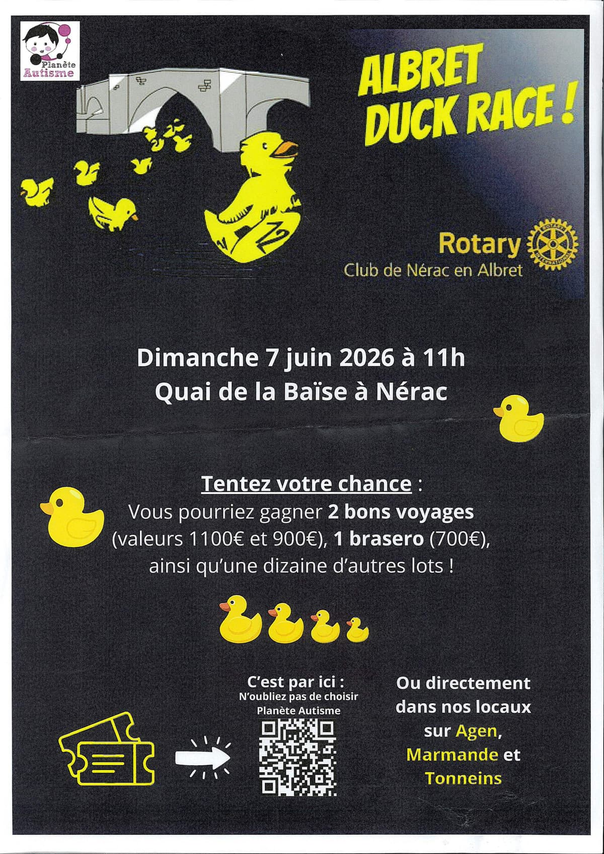 Illustration de l'événement : Albret Duck Race