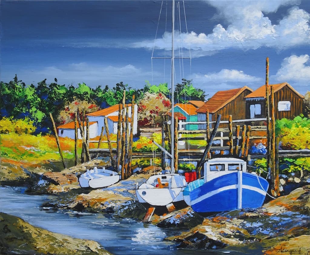 Illustration de l'événement : Exposition d’Agnès Cordeau-Glangeaud - Un été en couleurs à Bessines