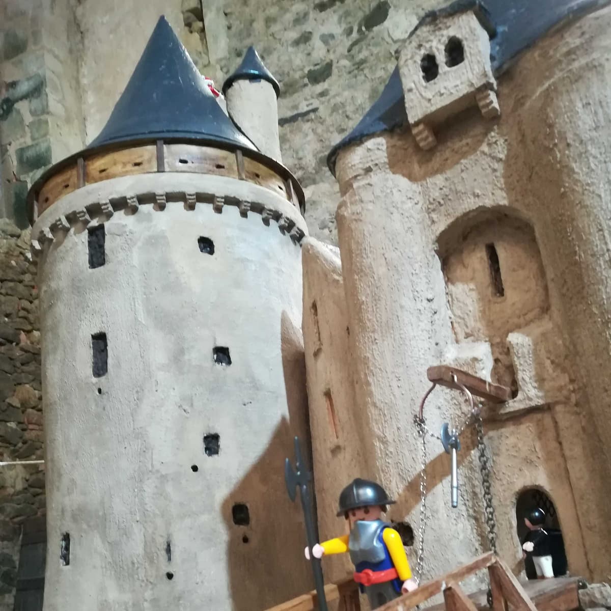 Illustration de l'événement : Château de Saint Mesmin - Sacrés chantiers, façon Playmobil®