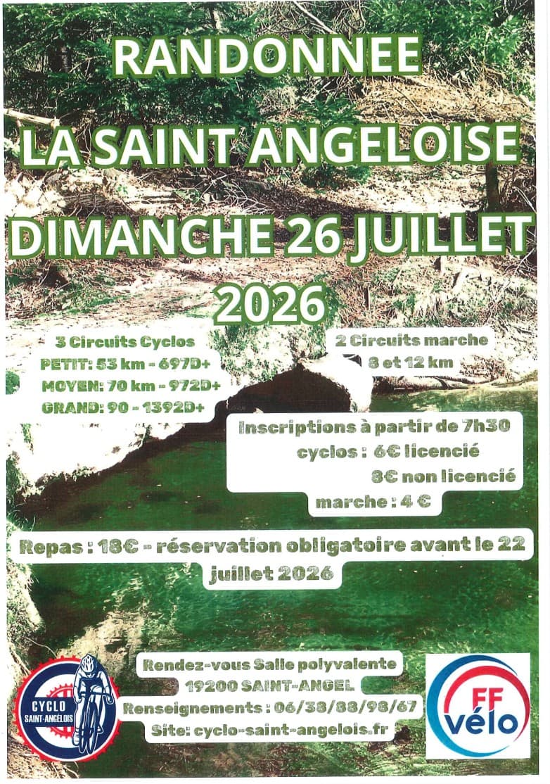 Illustration de l'événement : Randonnée La Saint-Angeloise