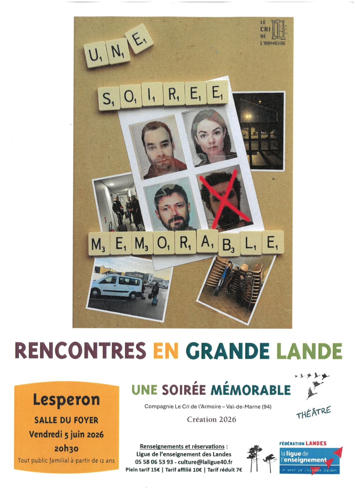 Illustration de l'événement : Rencontres en Grande Lande - Une soirée mémorable