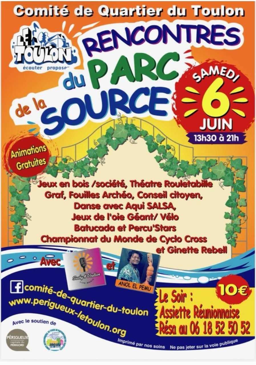 Illustration de l'événement : Rencontres du parc de la source