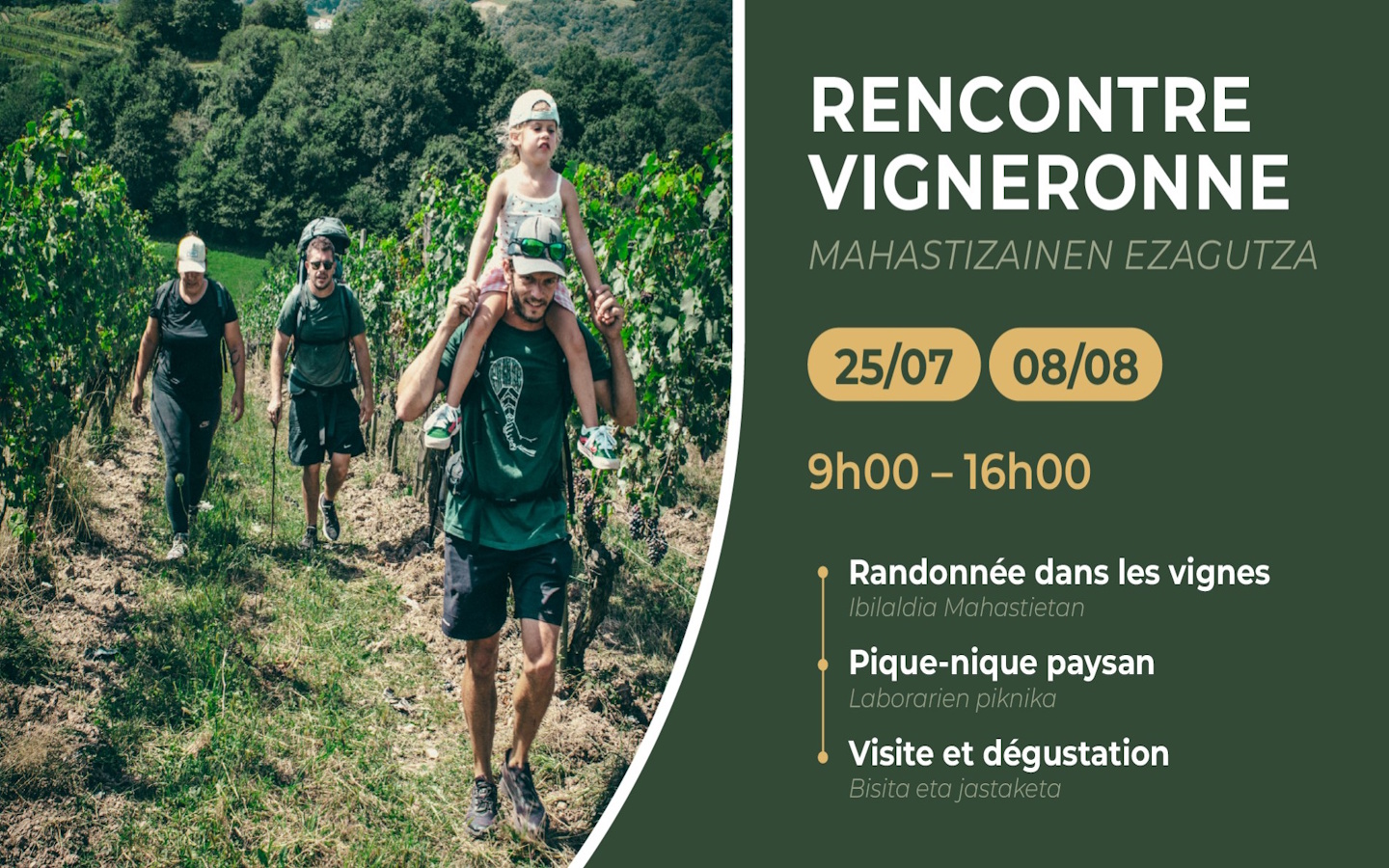 Illustration de l'événement : Rencontre vigneronne