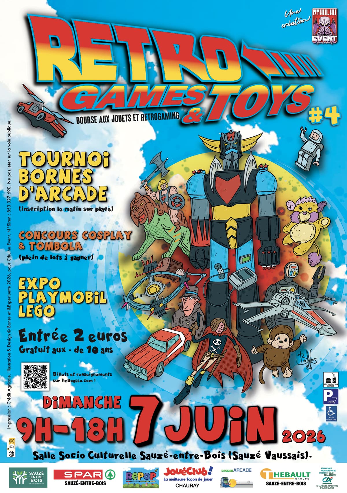 Illustration de l'événement : Retro games & toys - 4e édition
