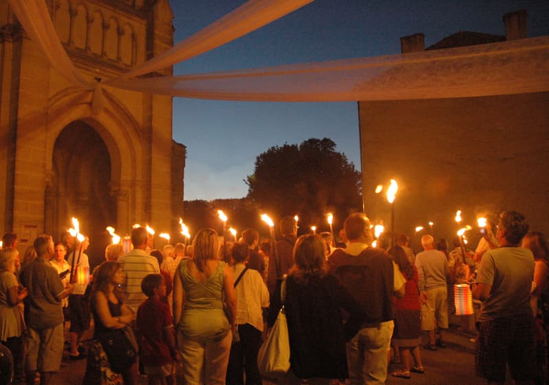 Illustration de l'événement : Visite de la bastide aux flambeaux