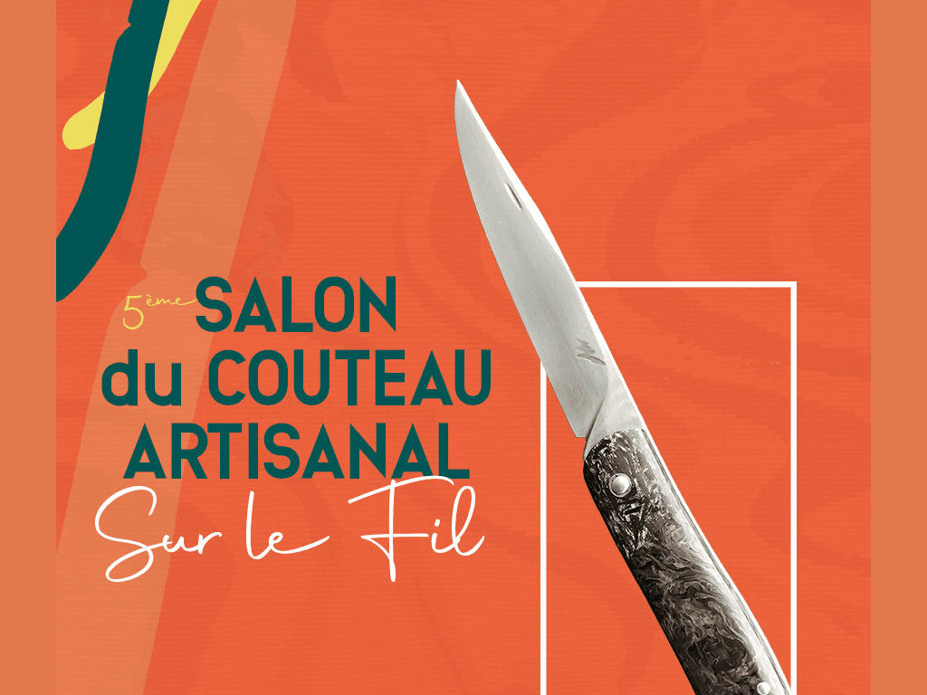 Illustration de l'événement : Salon du couteau artisanal Sur le Fil