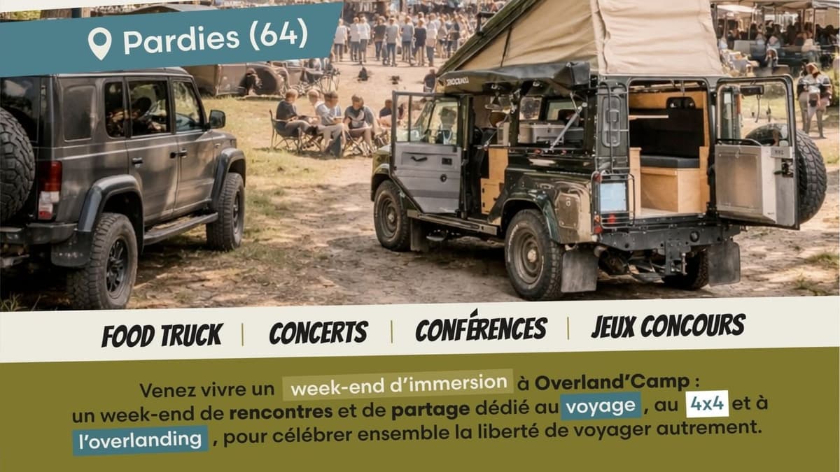 Illustration de l'événement : Salon-festival : Overland'camp