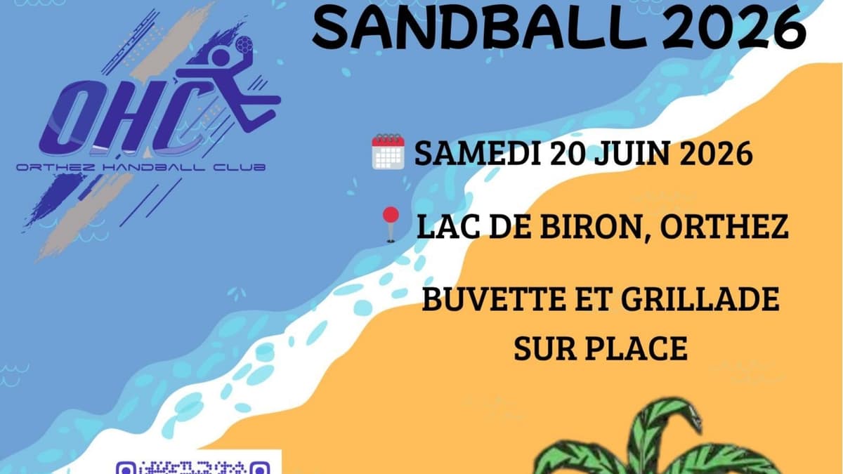 Illustration de l'événement : Tournoi de Sandball 2026