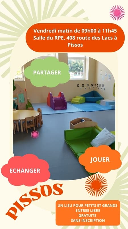 Illustration de l'événement : Lieu d'Accueil Enfants Parents - Pissos