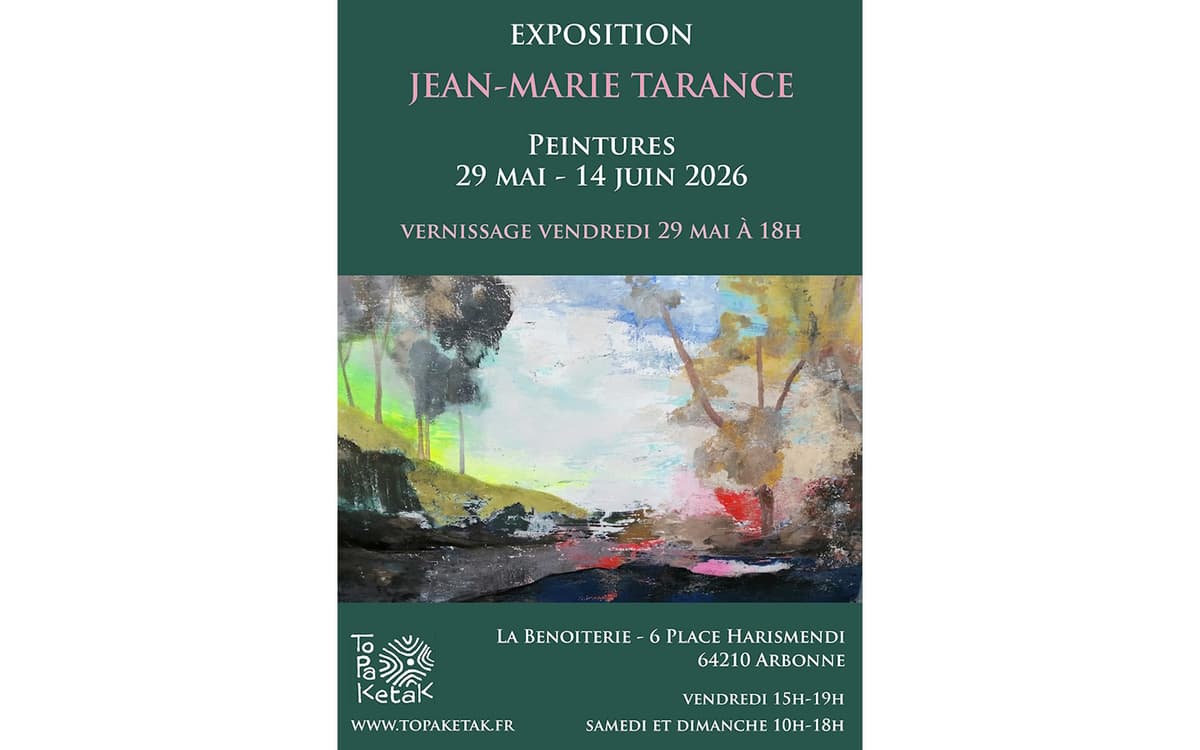 Illustration de l'événement : Exposition de Jean-Marie Tarance