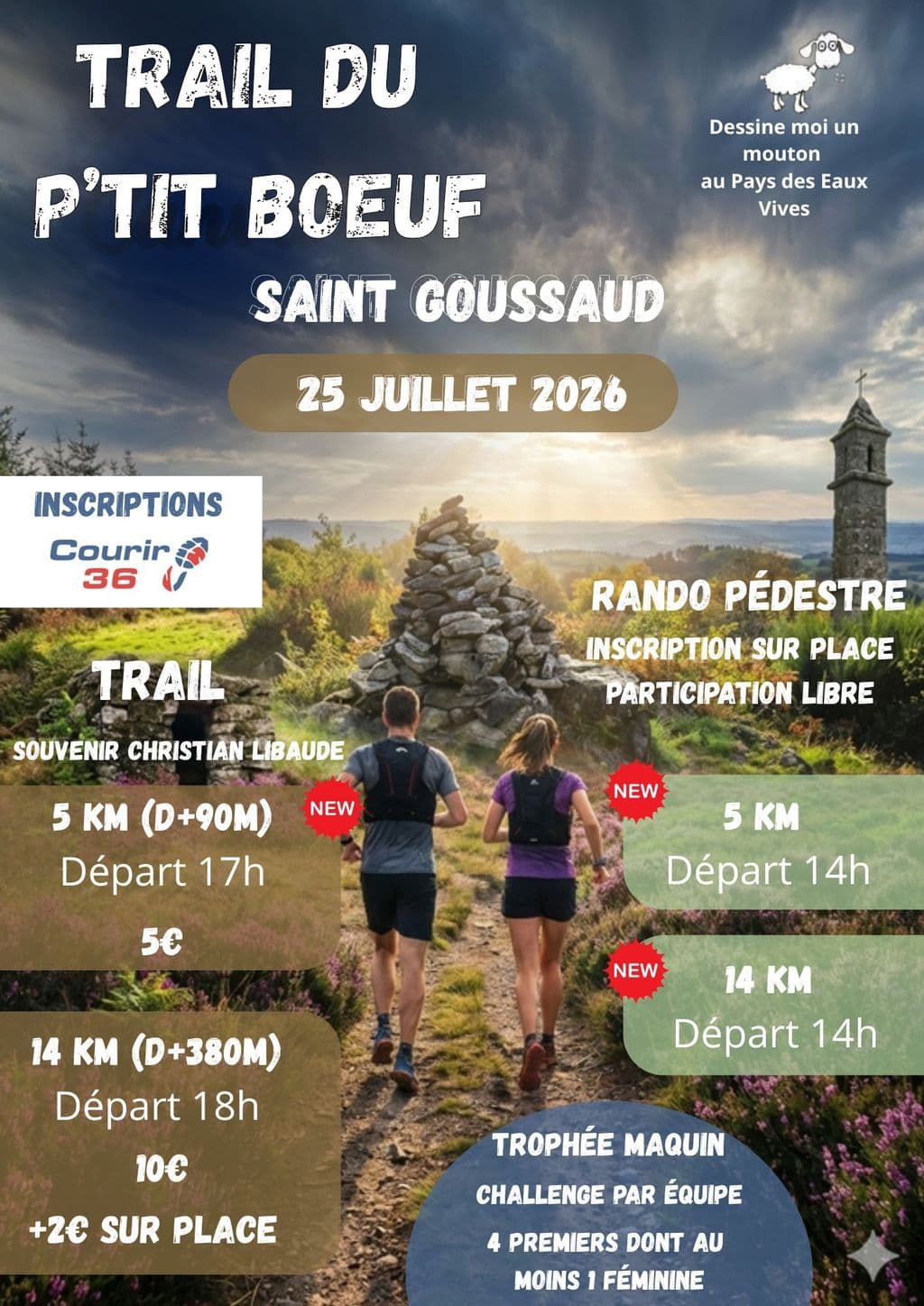 Illustration de l'événement : Trail du P'tit Boeuf