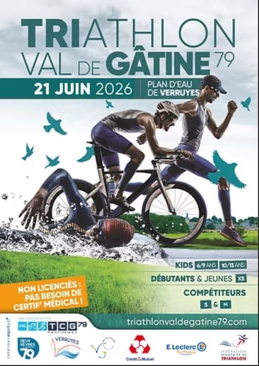 Illustration de l'événement : Triathlon Val de Gâtine