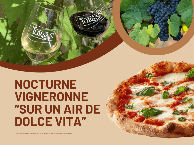 Illustration de l'événement : Nocturne vigneronne "Sur un air de dolce vita"