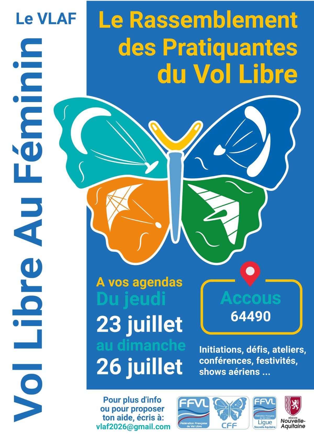 Illustration de l'événement : Vol libre au féminin