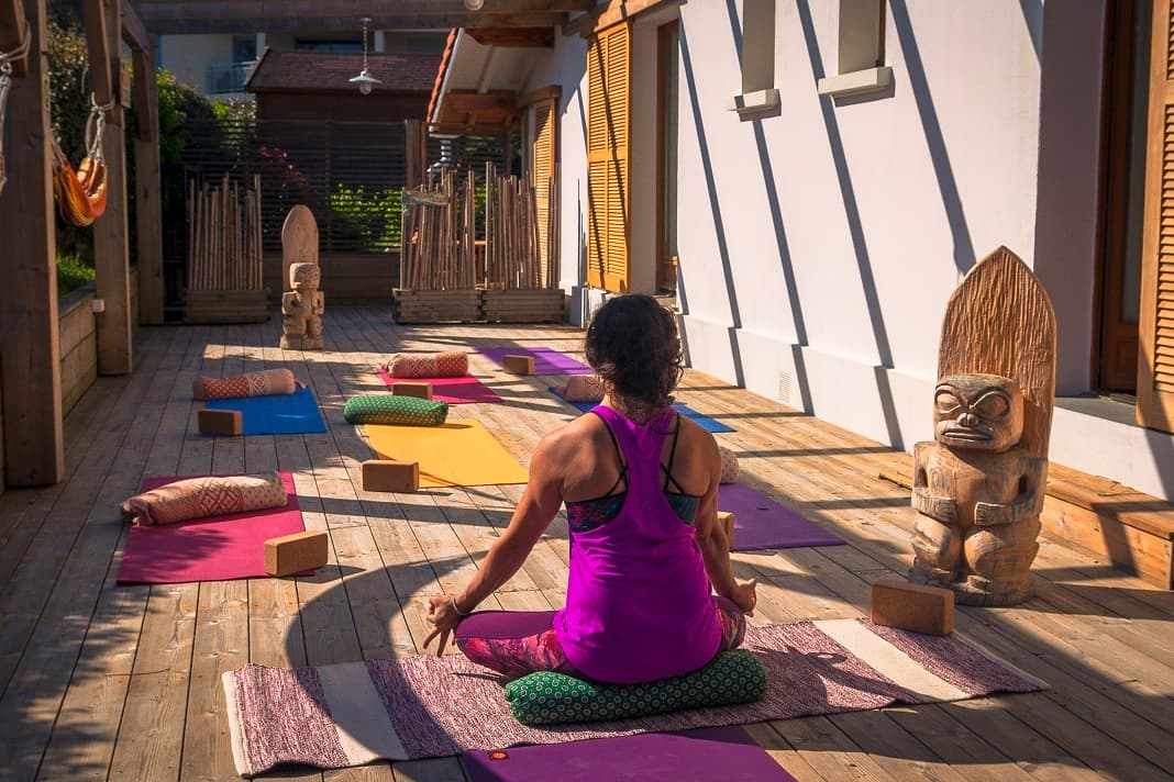 Illustration de l'événement : Yoga à la villa Tiki