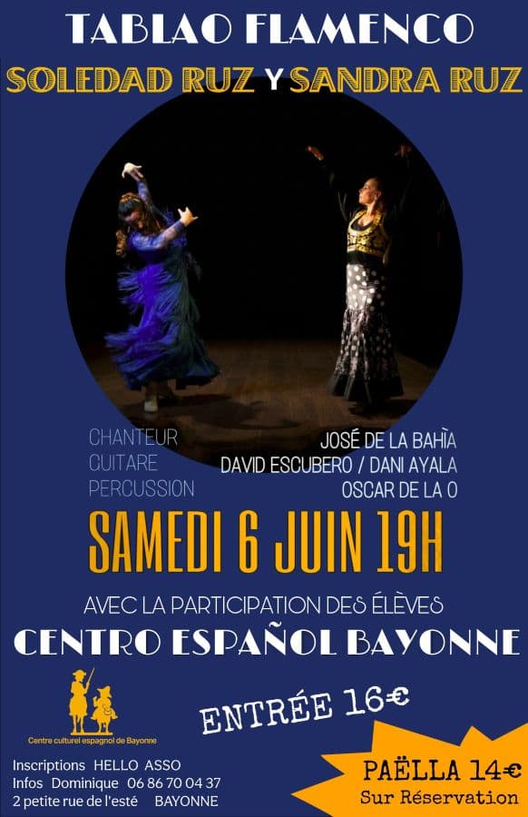 Illustration de l'événement : Tablao Flamenco: grande soirée festive
