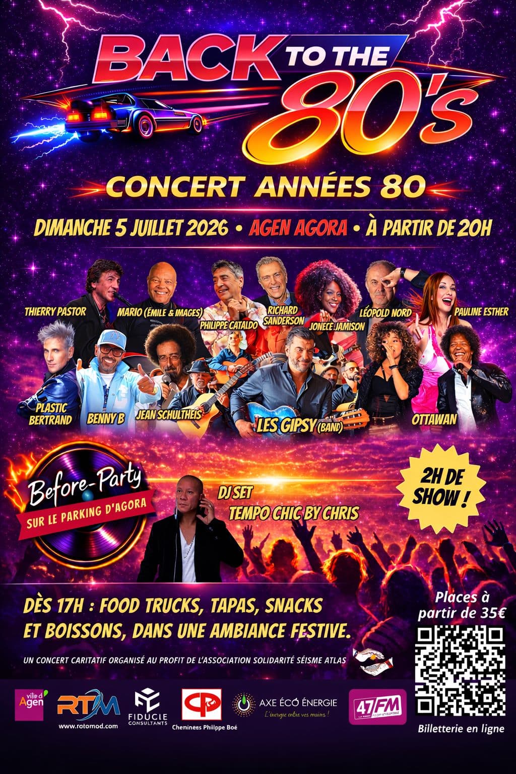 Illustration de l'événement : Concert Back To the 80’s