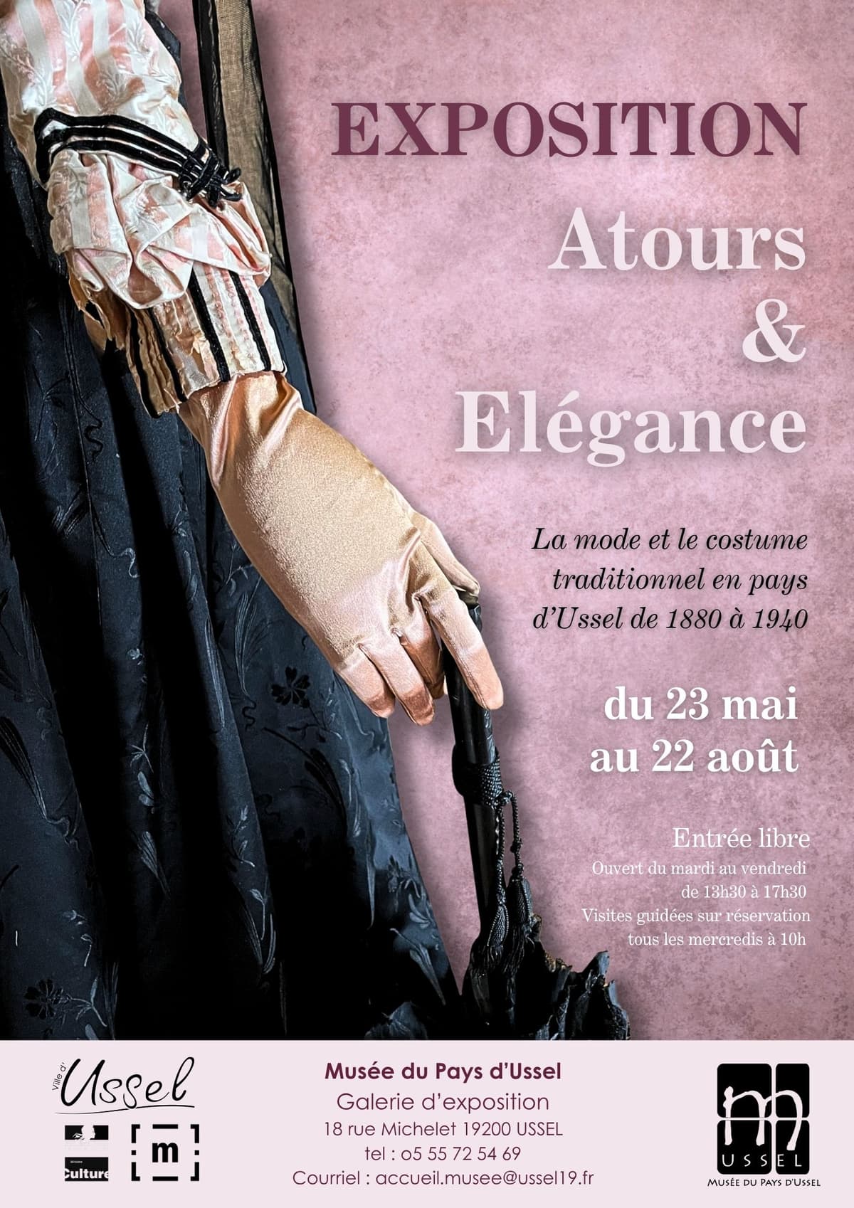 Illustration de l'événement : Clôture retrospective de l'exposition temporaire "Atouts & élégance"