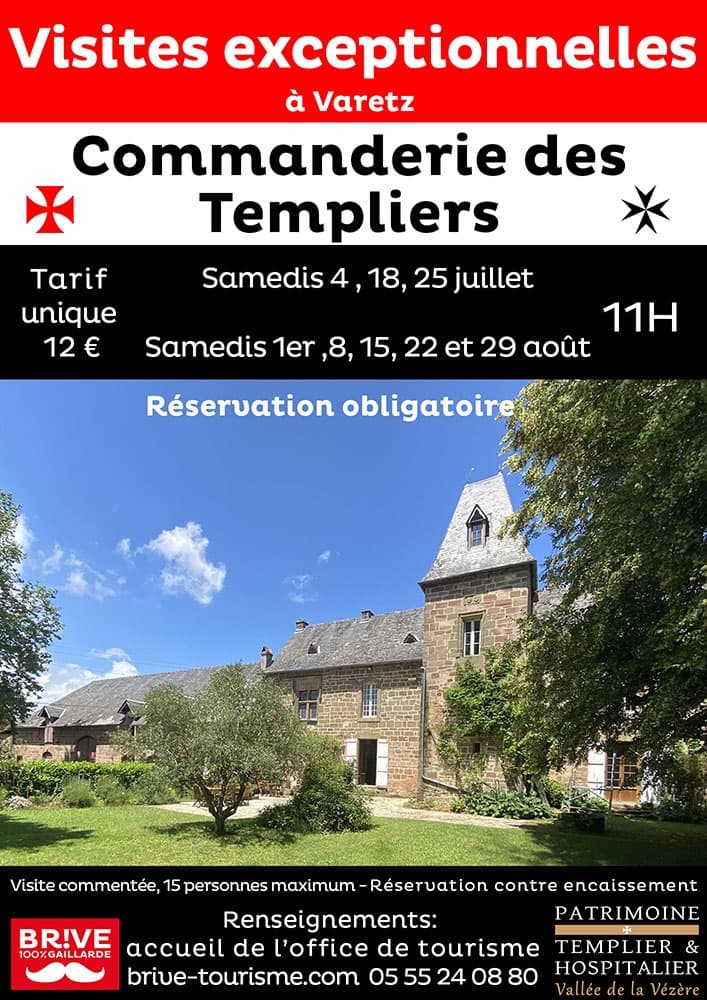 Illustration de l'événement : Visite de la commanderie des templiers de Varetz