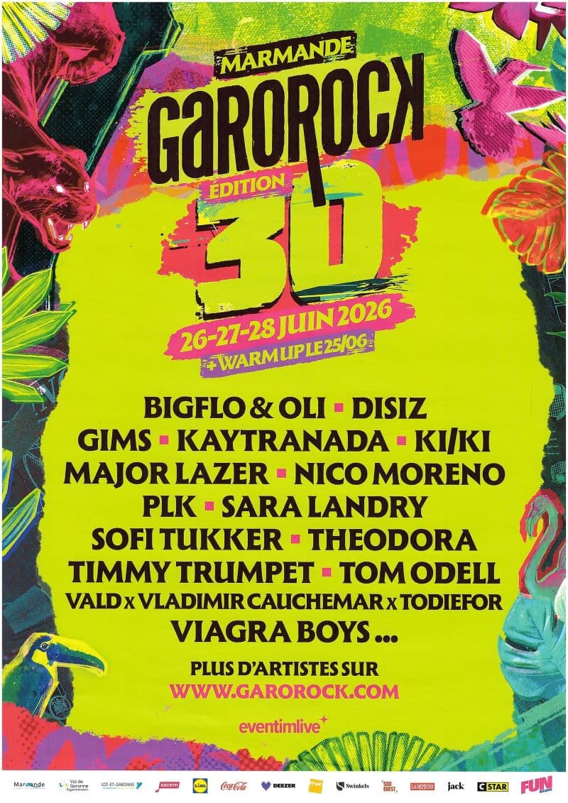 Illustration de l'événement : Garorock Festival 2026 #30