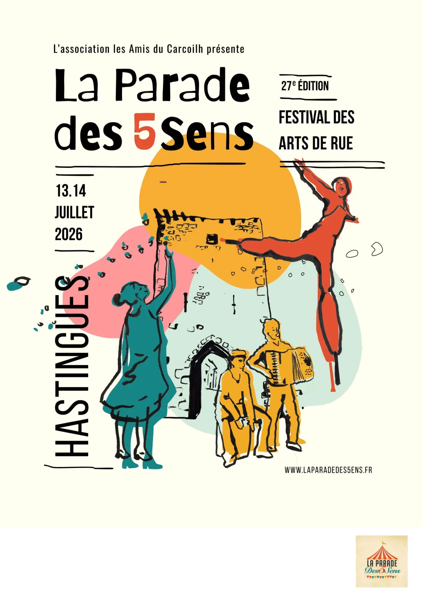 Illustration de l'événement : La parade des 5 sens