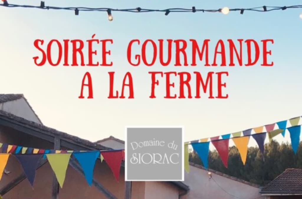 Illustration de l'événement : Soirée gourmande à la ferme | Domaine du Siorac