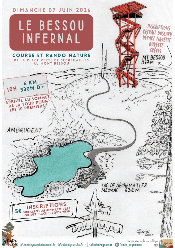 Illustration de l'événement : Le Bessou Infernal : venez défier le toit du Limousin !