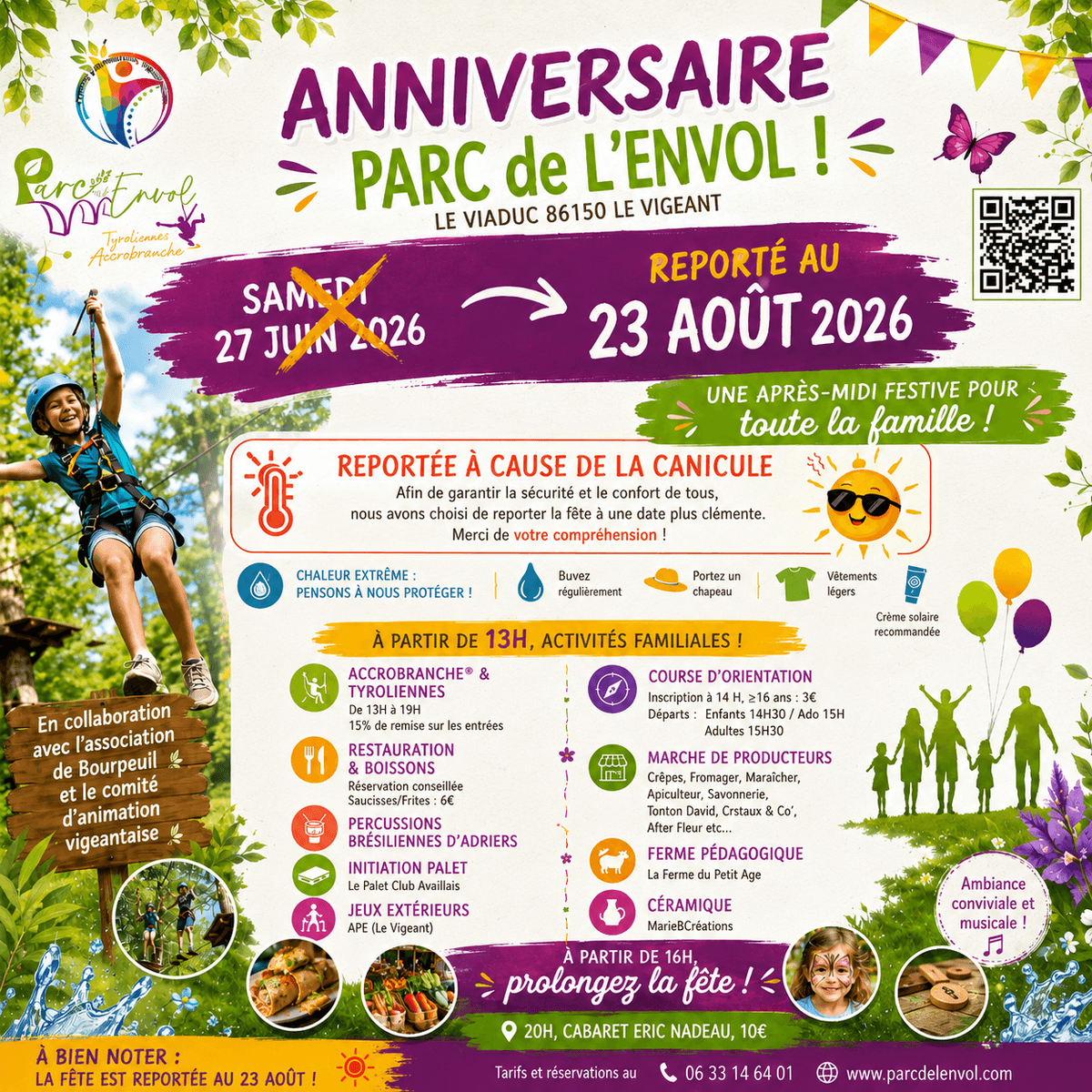 Illustration de l'événement : Anniversaire du Parc De L'Envol