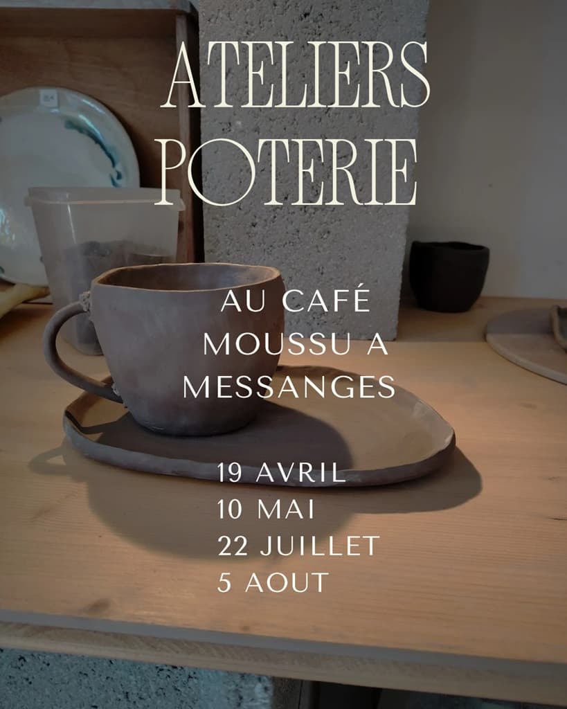 Illustration de l'événement : Atelier poterie au moussu