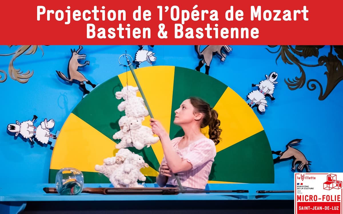 Illustration de l'événement : Micro-folie : Bastien & Bastienne, un opéra de Mozart pour les enfants !