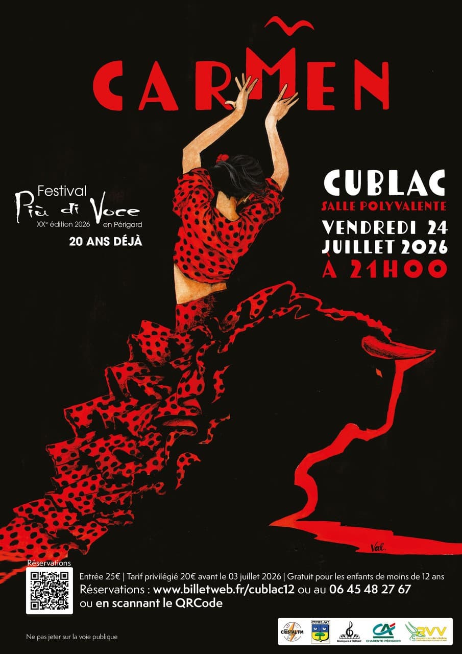 Illustration de l'événement : Opéra : Carmen par la Compagnie Piu di voce