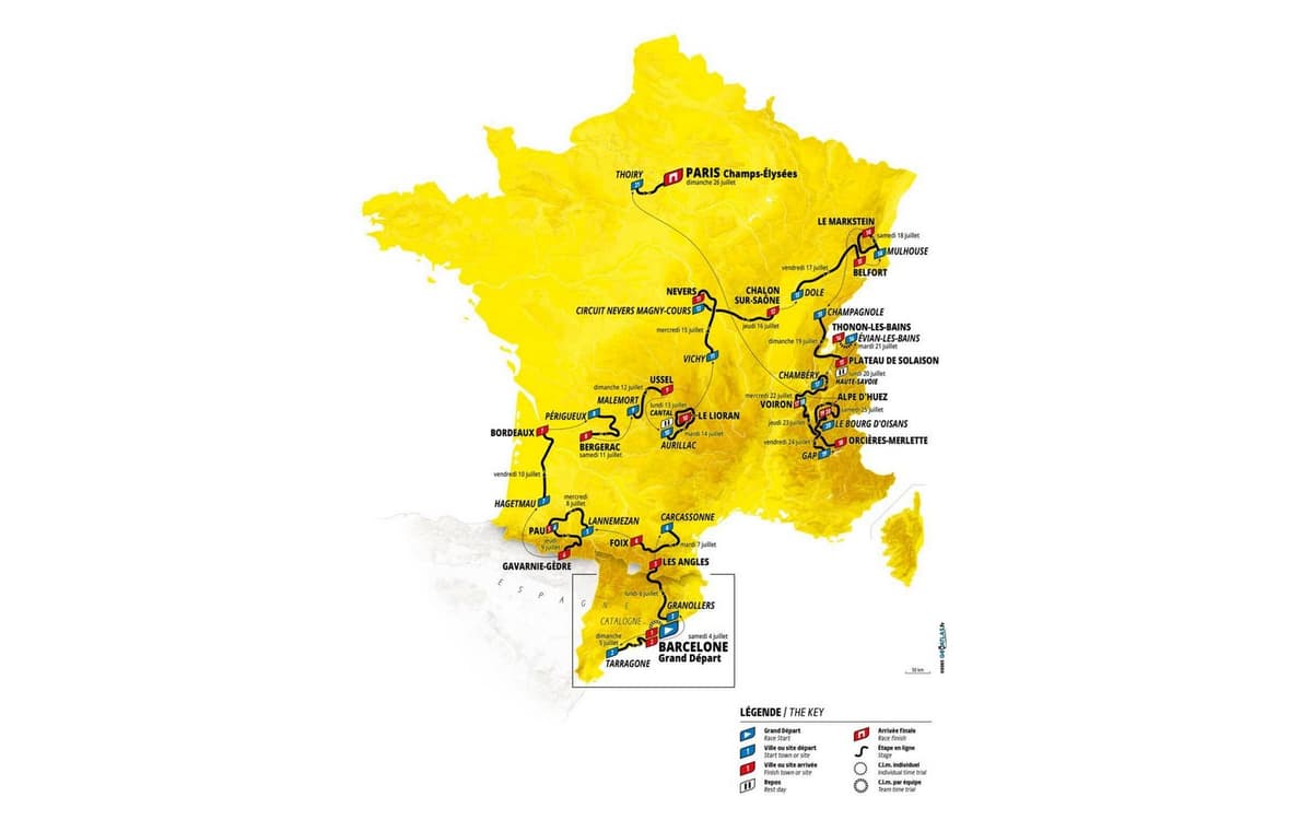 Illustration de l'événement : Tour de France 2026 : Etape Pau / Gavarnie-gèdre