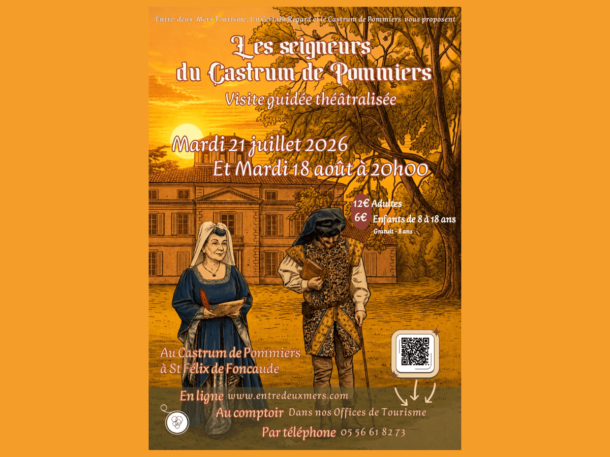 Illustration de l'événement : Visites théâtralisées "Deux Seigneurs pour une Histoire"