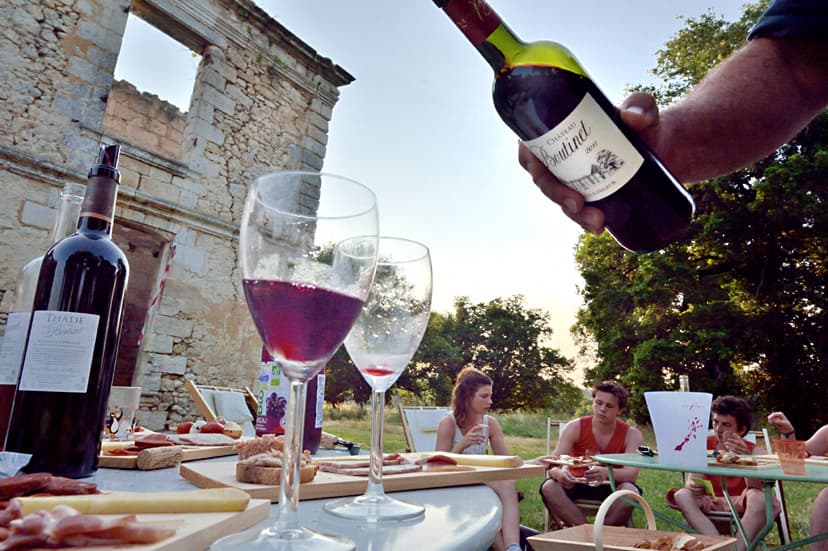 Illustration de l'événement : Les Rando-Tapas du Château Boutinet à Villegouge