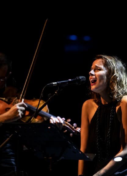Illustration de l'événement : Concert de clôture Musical’été cinéma ensemble Albane Carrère & l’ensemble Contraste « Barbara, ma plus belle histoire d’amour »