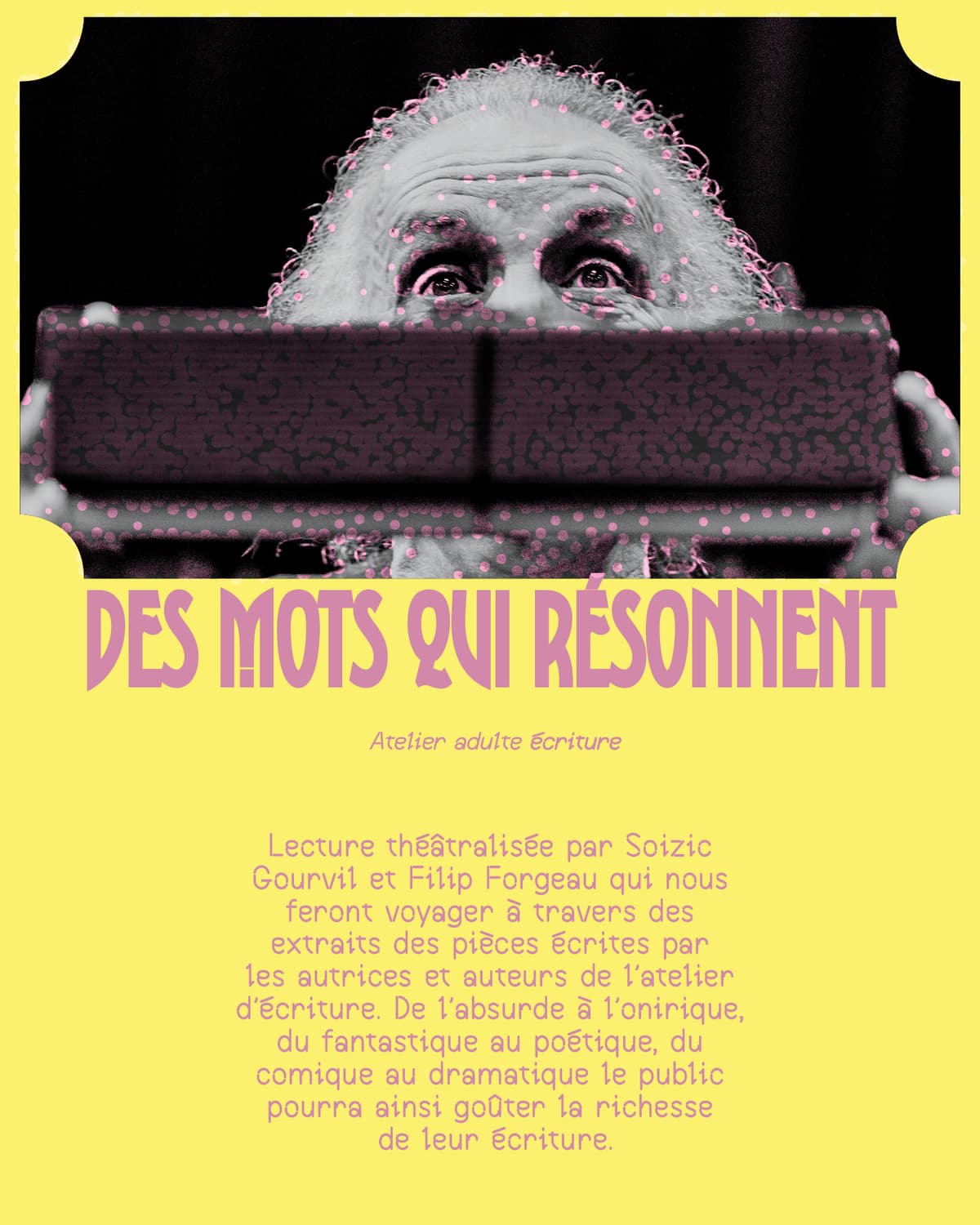 Illustration de l'événement : Festival Théââââtre (entre) ouvert - Des mots qui résonnent