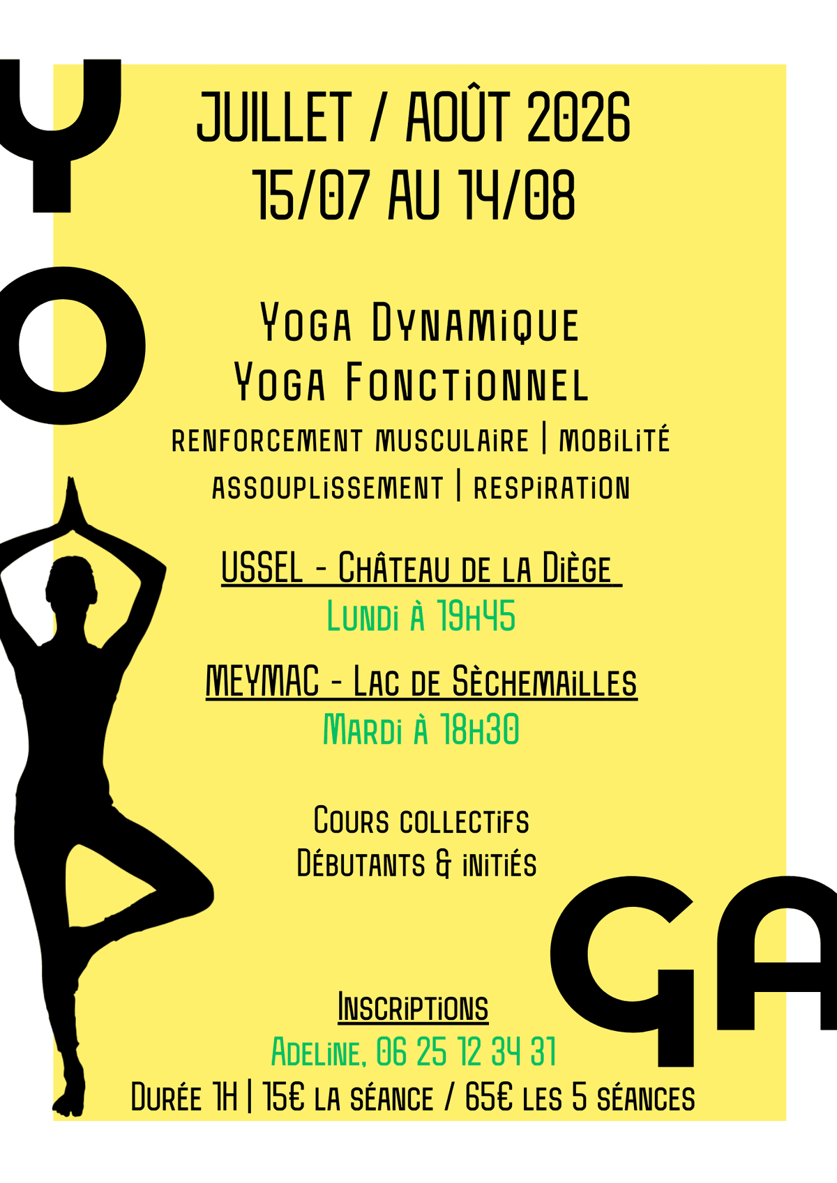 Illustration de l'événement : Yoga en plein air