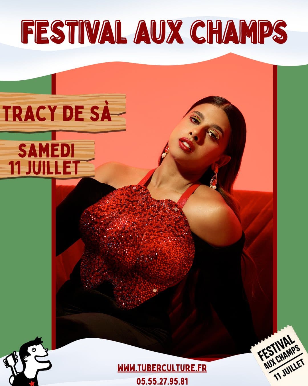 Illustration de l'événement : Festival aux Champs : Tracy De Sà