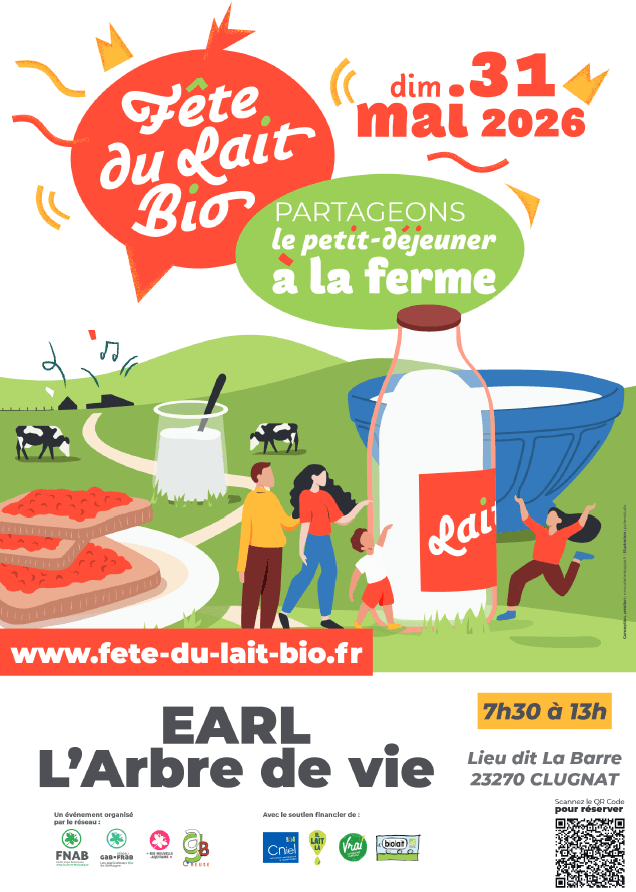 Illustration de l'événement : Fête du lait - EARL l'Arbre de vie
