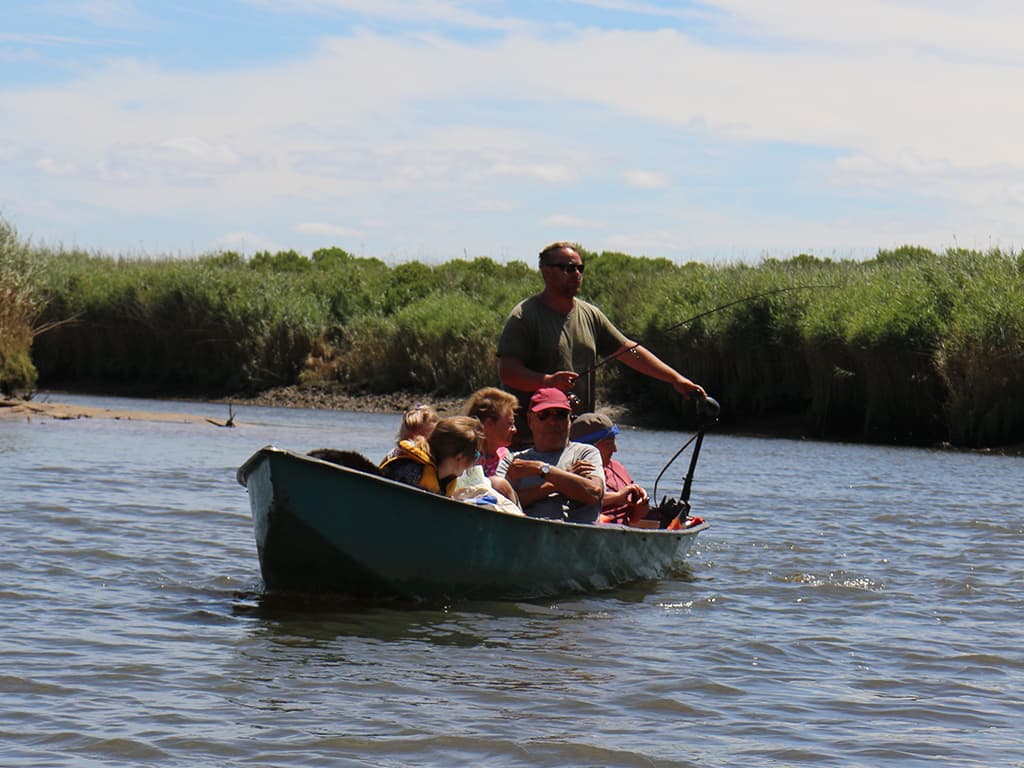 Illustration de l'événement : Escapade en galupe dans le Delta de Leyre