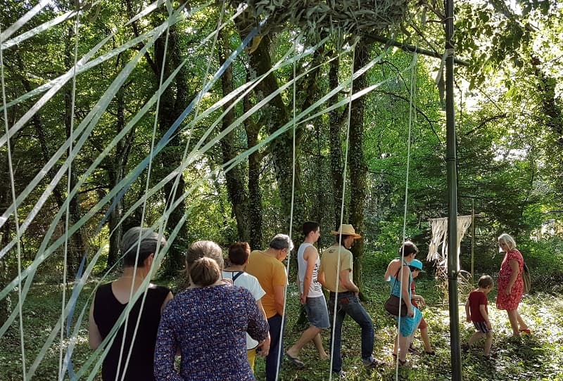 Illustration de l'événement : Rendez-vous aux jardins - au jardin d'hélys-oeuvre