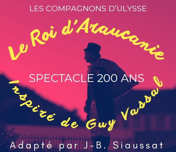 Illustration de l'événement : Théâtre à la forge - Le Roy d'Araucanie