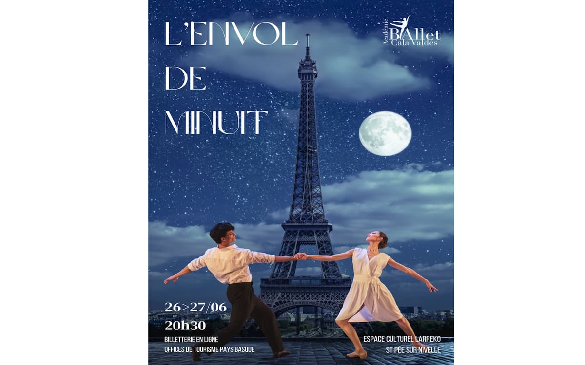 Illustration de l'événement : Danse : L'Envol de Minuit par l'Académie Ballet Cala Valdes