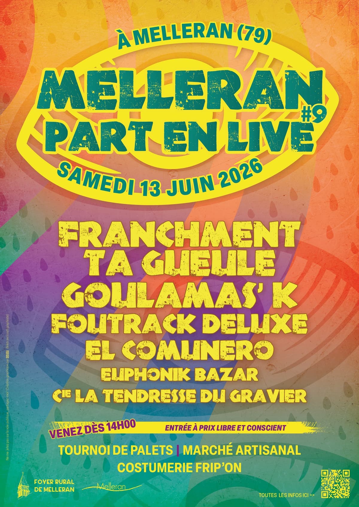 Illustration de l'événement : Festival Melleran Part en Live