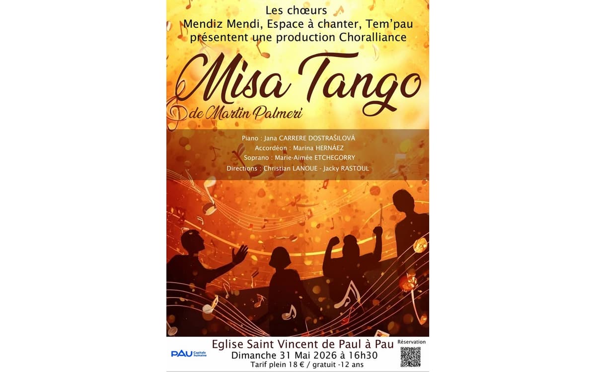 Illustration de l'événement : MISA TANGO PALMERI